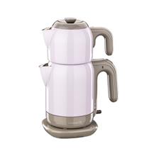 سرویس چای ساز برقی دم تز یاسی کرکماز کد 03-369 Korkmaz 369-03 Electric  Tea Maker